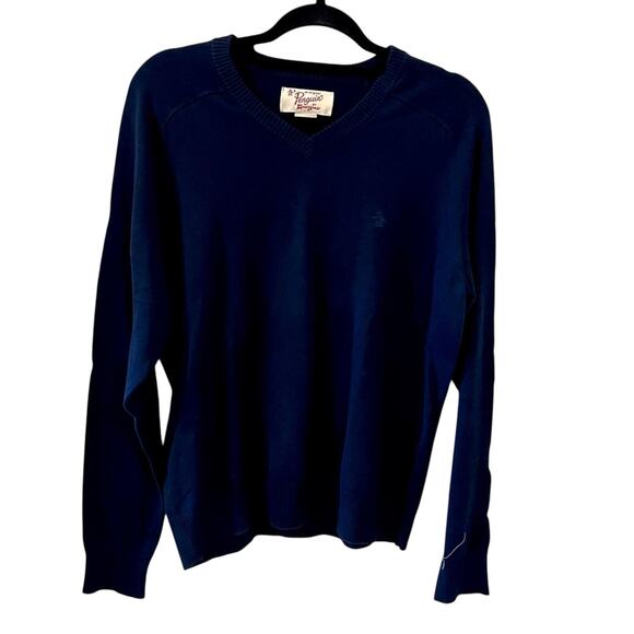 Original Penguin Navy Blue Men's Sweater Size Medium - Picture 1 of 7